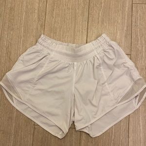 white hotty hot shorts